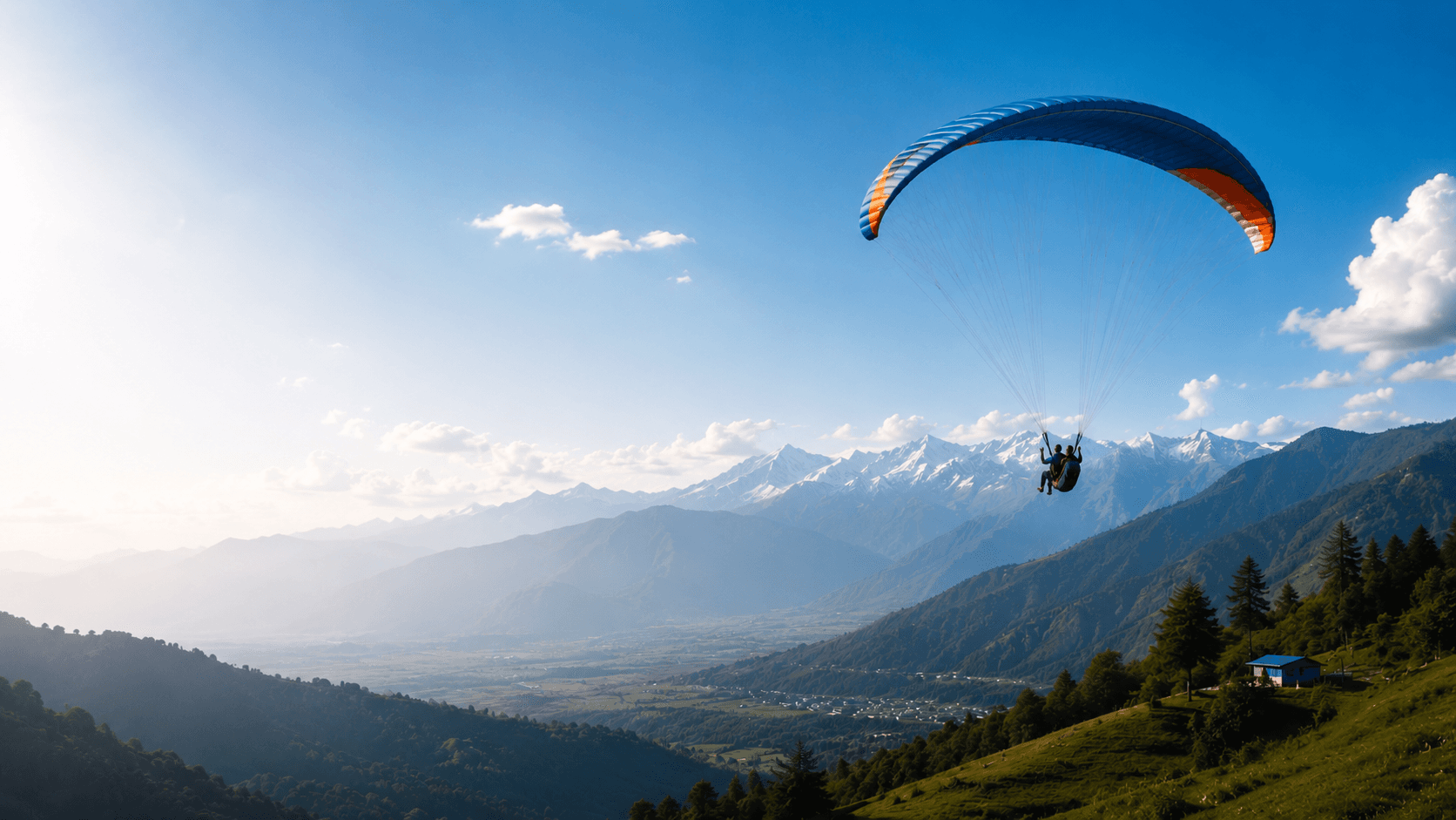 Flyverse - Paragliding Bir Billing tandem paragliding experience